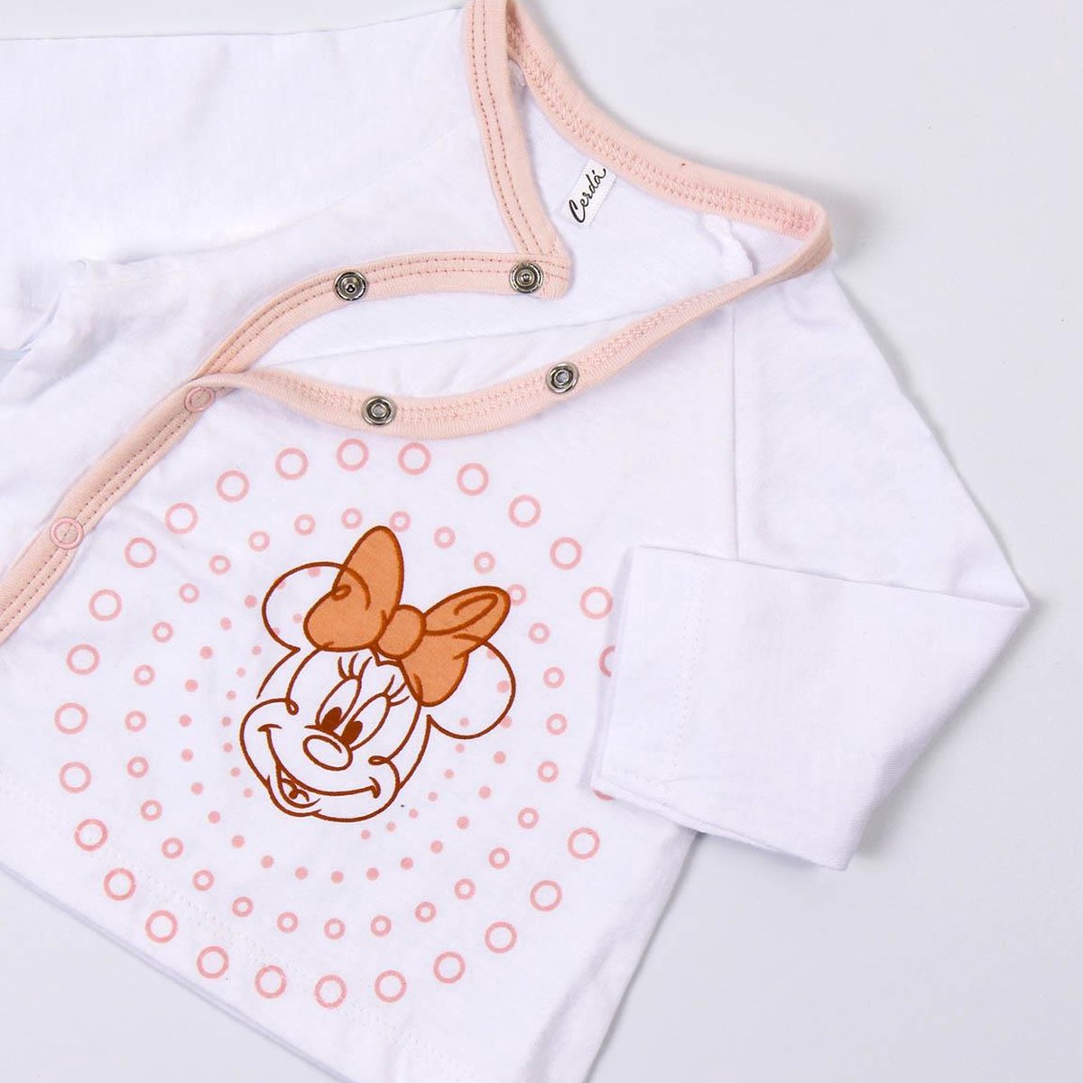 Minnie - Geschenkverpakking 4 stuks - Roze-Wit - Grijs-Wit - Baby - Neuw born